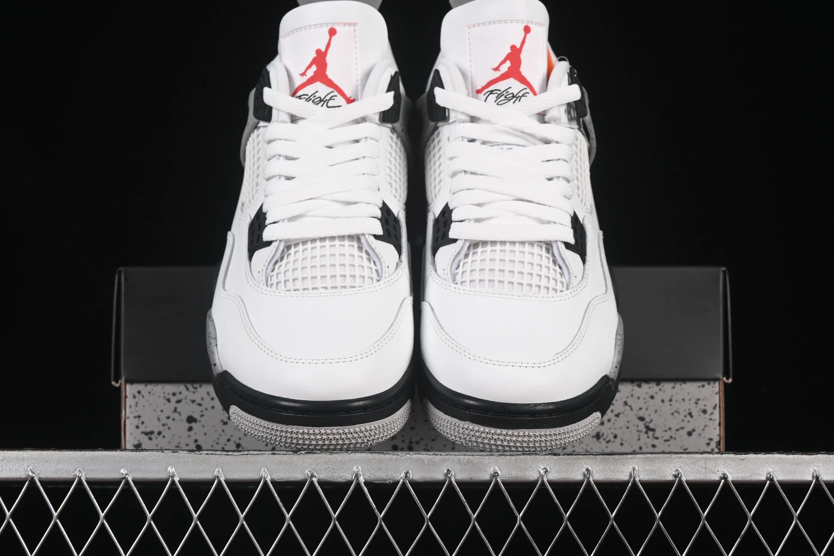 All categories Air Jordan Jordan series basketball shoes Air Jordan 4 OG version Air Jordan 4 Retro "White Cement" AJ4 Joe 4 new white cement FV5029-100